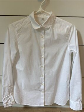 Muji White Button-Up Shirt